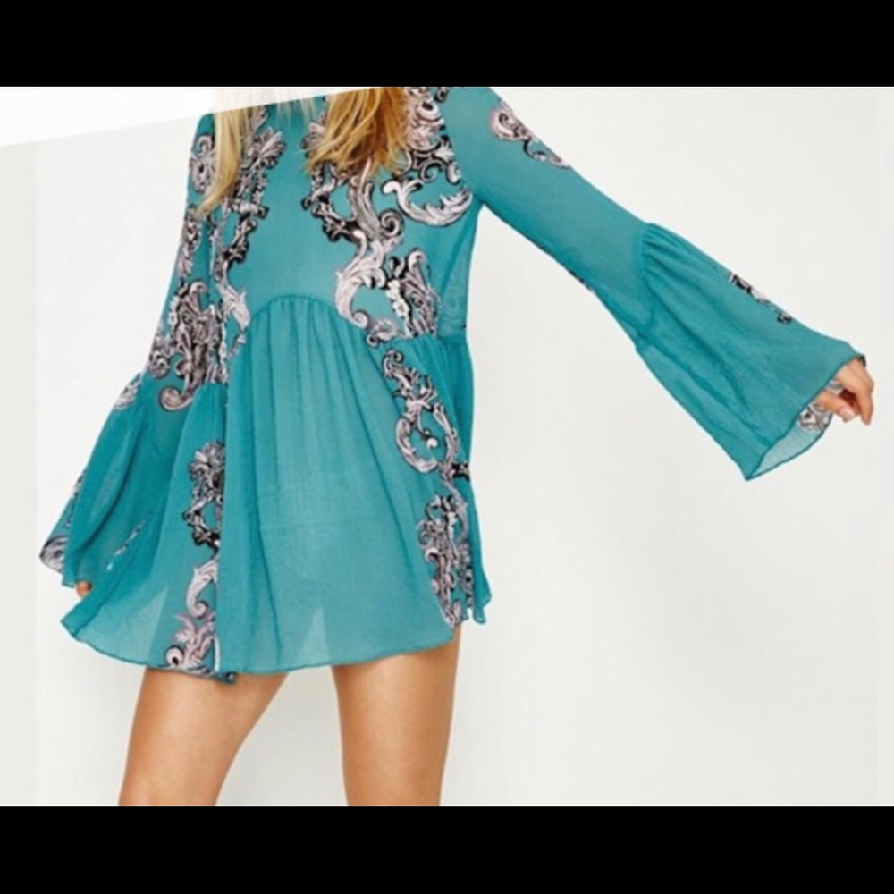 FREE PEOPLE Symphony Slip Dress